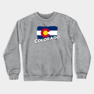 Colorado flag Crewneck Sweatshirt